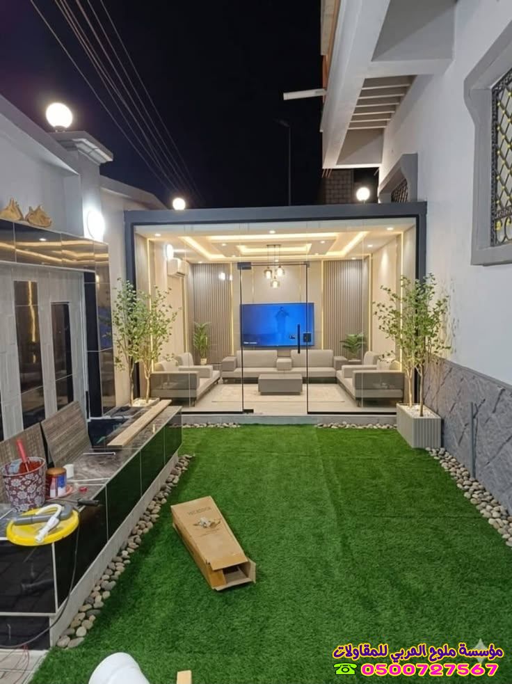 حداد جدة تصميم مظلات واستراحات 